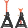 image:imageVEVOR Jack Stands 3 Ton 6000 lbs Capacity Car Jack Stands Double Locking 108163 inch Adjustable Height for Lifting SUV Pickup Truck Car and UTVATV Red 1 Pair6T 2Locking