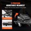 image:imageVEVOR Mechanic Garage Creeper 40Inch 300 lbs Capacity Automotive Rolling Creeper with 6 Casters Adjustable Cushioned Headrest Heavy Duty Steel Frame Low Profile for Garages Repair Shops and DIY40 inch