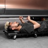 image:imageVEVOR Mechanic Garage Creeper 40Inch 300 lbs Capacity Automotive Rolling Creeper with 6 Casters Adjustable Cushioned Headrest Heavy Duty Steel Frame Low Profile for Garages Repair Shops and DIY40 inch