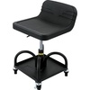 image:imageVEVOR Mobile Rolling Seat 300LBS Capacity 157 to 205 Adjustable Height Mechanic Rolling Stool with Swivel Wheels and Tool Tray for Workshop Auto Repair Shop Black