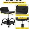 image:imageVEVOR Mobile Rolling Seat 300LBS Capacity 157 to 205 Adjustable Height Mechanic Rolling Stool with Swivel Wheels and Tool Tray for Workshop Auto Repair Shop Black