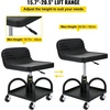 image:imageVEVOR Mobile Rolling Seat 300LBS Capacity 157 to 205 Adjustable Height Mechanic Rolling Stool with Swivel Wheels and Tool Tray for Workshop Auto Repair Shop Black
