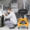 image:imageVEVOR Rolling Garage Stool 300LBS Capacity Adjustable Height from 24 in to 287 in Mechanic Seat with 360degree Swivel Wheels and Tool Tray for Workshop Auto Repair Shop YellowRolling Garage Stool