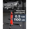 image:imageVEVOR Transmission Jack Adapter 1100 lbs Load Capacity Automotive Transmission Lift Adapter HeavyDuty Steel for Floor Jack with 115 in Detachable Saddle Shaft for Garage Repair ShopTransmission Jack 1100lbs