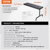 image:imageVEVOR Under Dash Creeper 40 in 330 lbs Load Capacity Rolling Mechanic Garage Creeper 203274 in Height Adjustable Laying Down or Upright Inside of Car or Truck Easy Fold Support for Garage Shop