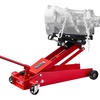 image:imageVEVOR Adjustable Floor Transmission Jack 2200 lbs1T Low Profile Hydraulic Transmission Telescoping HeavyDuty Lift Jack 728276 in Lifting Height 360 Swivel Front Wheels1000 lbs
