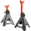 image:imageVEVOR Jack Stands 3 Ton 6000 lbs Capacity Car Jack Stands Double Locking 108163 inch Adjustable Height for Lifting SUV Pickup Truck Car and UTVATV Red 1 Pair6T 2Locking