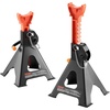 image:imageVEVOR Jack Stands 3 Ton 6000 lbs Capacity Car Jack Stands Double Locking 108163 inch Adjustable Height for Lifting SUV Pickup Truck Car and UTVATV Red 1 Pair3T 2Locking