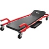 image:imageVEVOR Mechanic Garage Creeper 40Inch 300 lbs Capacity Automotive Rolling Creeper with 6 Casters Adjustable Cushioned Headrest Heavy Duty Steel Frame Low Profile for Garages Repair Shops and DIY44 inch