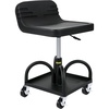 image:imageVEVOR Mobile Rolling Seat 300LBS Capacity 157 to 205 Adjustable Height Mechanic Rolling Stool with Swivel Wheels and Tool Tray for Workshop Auto Repair Shop Black