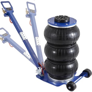 image:imageVEVOR Air Jack 3 Ton6600 lbs Triple Bag Air Jack Airbag Jack with Six Steel Pipes Lift up to 177 35 s Fast Lifting Pneumatic Jack with Adjustable Long Handles for Cars3Thigh 177inAdjust Handle