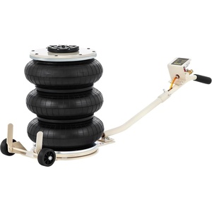 image:imageVEVOR Air Jack 6 Ton13000 lbs Quadruple Bag Air Jack Lift up to 265 with Heightened Column amp Adjustable Handle Thick Rubber Pad 25 S Fast Lifting Pneumatic Jack for Car SUV Pickup Truck5T Long Handle