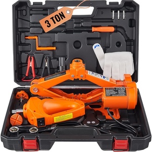 image:imageVEVOR Electric Car Jack 5 Ton Car Jack Hydraulic with Electric Impact Wrench LED Light Hydraulic Auto Repair Tool 135360 mm Lifting Range for SUV MPV Sedan Truck Repair3T with Wrench