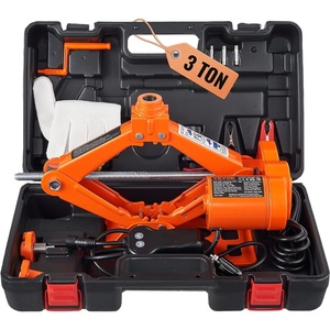 image:imageVEVOR Electric Car Jack 5 Ton Car Jack Hydraulic with Electric Impact Wrench LED Light Hydraulic Auto Repair Tool 135360 mm Lifting Range for SUV MPV Sedan Truck Repair3T Essential
