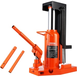 image:imageVEVOR Hydraulic Toe Jack 10 Ton Lift 20 Ton Capacity 1275 in Toe Height 126189 in Top Height Air Hydraulic Claw Jack for Machinery1020 ton