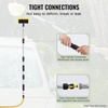 image:imageVEVOR Car Wash Brush 62Inch Extendable Car Washing Brush with Long Handle Soft Chenille Fiber Car Wash Mop Mitt 180 Rotatable Car Cleaning Brush with 1 Replacement Mop for Car RV Window FloorSoft PVC Bristle head