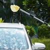image:imageVEVOR Car Wash Brush 62Inch Extendable Car Washing Brush with Long Handle Soft Chenille Fiber Car Wash Mop Mitt 180 Rotatable Car Cleaning Brush with 1 Replacement Mop for Car RV Window FloorSoft PVC Bristle head