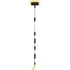 image:imageVEVOR Car Wash Brush 62Inch Extendable Car Washing Brush with Long Handle Soft Chenille Fiber Car Wash Mop Mitt 180 Rotatable Car Cleaning Brush with 1 Replacement Mop for Car RV Window FloorSoft PVC Bristle head