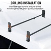 image:imageVEVOR Ladder Racks for Van 402 inch748 inch Adjustable Van Racks 750 LBS Capacity Alloy Steel Roof Ladder Racks Rain Gutter Racks Compatible with Minivans FullSize Vans 3 Pcs Whitefor Minivans