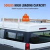 image:imageVEVOR Ladder Racks for Van 402 inch748 inch Adjustable Van Racks 750 LBS Capacity Alloy Steel Roof Ladder Racks Rain Gutter Racks Compatible with Minivans FullSize Vans 3 Pcs Whitefor MidLarge Size Vans