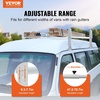image:imageVEVOR Ladder Racks for Van 402 inch748 inch Adjustable Van Racks 750 LBS Capacity Alloy Steel Roof Ladder Racks Rain Gutter Racks Compatible with Minivans FullSize Vans 3 Pcs Whitefor MidLarge Size Vans