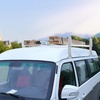 image:imageVEVOR Ladder Racks for Van 402 inch748 inch Adjustable Van Racks 750 LBS Capacity Alloy Steel Roof Ladder Racks Rain Gutter Racks Compatible with Minivans FullSize Vans 3 Pcs Whitefor MidLarge Size Vans