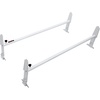image:imageVEVOR Ladder Racks for Van 402 inch748 inch Adjustable Van Racks 750 LBS Capacity Alloy Steel Roof Ladder Racks Rain Gutter Racks Compatible with Minivans FullSize Vans 3 Pcs Whitefor MidLarge Size Vans