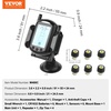 image:imageVEVOR RV Tire Pressure Monitoring System Monitor up to 22 Tires TPMS RV Tire Pressure Realtime with 6 Sensors 7 Alarm Modes 1 Signal Booster Waterproof 0199 PSI