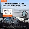 image:imageVEVOR RV Tire Pressure Monitoring System Monitor up to 22 Tires TPMS RV Tire Pressure Realtime with 6 Sensors 7 Alarm Modes 1 Signal Booster Waterproof 0199 PSI