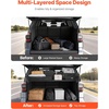 image:imageVEVOR Rear Trunk Cargo Rack for 20102024 Toyota 4Runner 220 lbs Capacity Aluminum Alloy Basket Tray Interior Storage Luggage Carrier Adjustable Height Shelf Stand Organizer for Camping Trip Gear