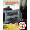 image:imageVEVOR Tailgate Table for Jeep Wrangler JL 2019  Present Carbon Steel Foldable Molle Panel DoubleLayer Drop Down Table Rear Cargo Storage Rack Shelf Luggage Holder Carrier Camping AccessoriesFord Bronco20212025