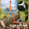 image:imageVEVOR Timber Claw Hook 28 inch 4 Claw Log Grapple Logging Tongs Swivel Steel Log Lifting Tongs 31 Max Opening Eagle Claws with 2205LBS1000kg Loading Capacity for Tractors ATVs Trucks Forklifts32inSwivel