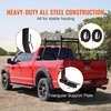 image:imageVEVOR Truck Rack 1934inch Extendable Truck Ladder Rack 386436 Adjustable Height 250 lbs Capacity Steel Ladder Rack for Truck Heavy Duty Truck Bed Rack for Kayak Surfboard Lumber LadderNondrilling