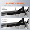 image:imageVEVOR Truck Rack 1934inch Extendable Truck Ladder Rack 386436 Adjustable Height 250 lbs Capacity Steel Ladder Rack for Truck Heavy Duty Truck Bed Rack for Kayak Surfboard Lumber LadderNondrilling