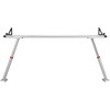 image:imageVEVOR Truck Rack 800 lbs Capacity 71x32 Aluminum Ladder Rack for Truck with 8 NonDrilling CClamps Heavy Duty Truck Bed Rack TwoBar Set for Kayak Surfboard Lumber LadderHeight Adjustable
