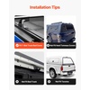 image:imageVEVOR Truck Rack 800 lbs Capacity 71x32 Aluminum Ladder Rack for Truck with 8 NonDrilling CClamps Heavy Duty Truck Bed Rack TwoBar Set for Kayak Surfboard Lumber LadderWith Side Panels