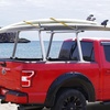 image:imageVEVOR Truck Rack 800 lbs Capacity 71x32 Aluminum Ladder Rack for Truck with 8 NonDrilling CClamps Heavy Duty Truck Bed Rack TwoBar Set for Kayak Surfboard Lumber LadderFixed