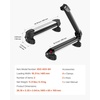 image:imageVEVOR Universal Car Roof Rack  Fit Most Crossbars Carry up to 6 Pairs of Skis or 4 Snowboards Aluminum Snowboard Ski Rack with Lock amp Rubber PaddingRoof Rack Full