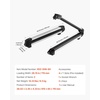 image:imageVEVOR Universal Car Roof Rack  Fit Most Crossbars Carry up to 6 Pairs of Skis or 4 Snowboards Aluminum Snowboard Ski Rack with Lock amp Rubber PaddingRoof Rack TStyle  Rails
