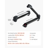 image:imageVEVOR Universal Car Roof Rack  Fit Most Crossbars Carry up to 6 Pairs of Skis or 4 Snowboards Aluminum Snowboard Ski Rack with Lock amp Rubber PaddingRoof Rack TStyle
