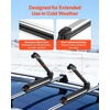 image:imageVEVOR Universal Car Roof Rack  Fit Most Crossbars Carry up to 6 Pairs of Skis or 4 Snowboards Aluminum Snowboard Ski Rack with Lock amp Rubber PaddingRoof Rack TStyle