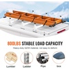image:imageVEVOR Van Roof Ladder Rack 54 HeavyDuty Steel Rack 800 lbs Capacity Drilling with Straps Fit for Ford Transit 150 250 350 20152022 3 BarsWhite