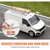 image:imageVEVOR Van Roof Ladder Rack 54 HeavyDuty Steel Rack 800 lbs Capacity Drilling with Straps Fit for Ford Transit 150 250 350 20152022 3 BarsWhite