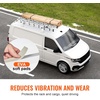 image:imageVEVOR Van Roof Ladder Rack 54 HeavyDuty Steel Rack 800 lbs Capacity Drilling with Straps Fit for Ford Transit 150 250 350 20152022 3 BarsWhite