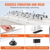 image:imageVEVOR Van Roof Ladder Rack 54 HeavyDuty Steel Rack 800 lbs Capacity Drilling with Straps Fit for Ford Transit 150 250 350 20152022 3 BarsWhite