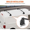 image:imageVEVOR Van Roof Ladder Racks  60 HeavyDuty Steel Racks 500 lbs Capacity Universal Midsize amp Small Van Roofs 2 Bars