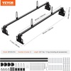 image:imageVEVOR Van Roof Ladder Racks  60 HeavyDuty Steel Racks 500 lbs Capacity Universal Midsize amp Small Van Roofs 2 Bars