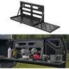 image:imageVEVOR Tailgate Table for 20212026 Ford Bronco 4 Door Hardtops Exclude Bronco Sport 88 lbs Load Capacity Carbon Steel Foldable Molle Panel Drop Down Table Rear Door Cargo Storage Rack ShelfJL2019  Present