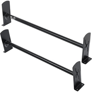 image:imageVEVOR Ladder Racks for Van 402 inch748 inch Adjustable Van Racks 750 LBS Capacity Alloy Steel Roof Ladder Racks Rain Gutter Racks Compatible with Minivans FullSize Vans 3 Pcs Whitefor Minivans