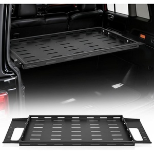image:imageVEVOR Rear Trunk Cargo Rack with Net 20212026 Ford Bronco 4 Door Hardtops Exclude Bronco Sport 300 lbs Capacity Carbon Steel Basket Tray Interior Storage Luggage CarrierFord Bronco20212024